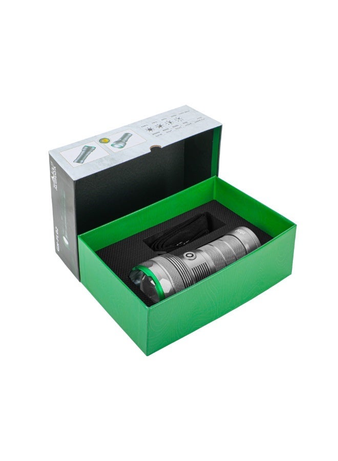 ALGHAFA Rechargeable portable flashlight, 20,000 lumens brightness, from Al Ghafa - Image 2